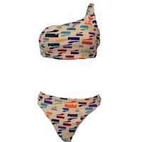 Bikini Puma Logo Print one Sling